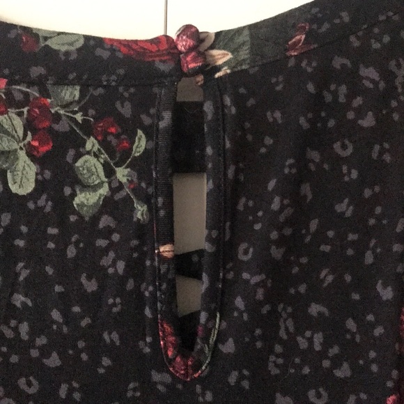 Torrid Peplum Floral High Low Super Soft Knit Tunic Top - Picture 6 of 9